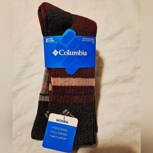 Columbia Womens Wool Blend or Tahari Cabin Socks NWT